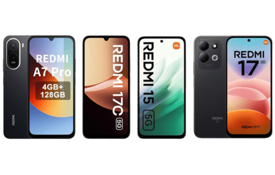 Xiaomi Redmi A7 Pro, Xiaomi Redmi 17C, Xiaomi Redmi 15 y Xiaomi Redmi 17